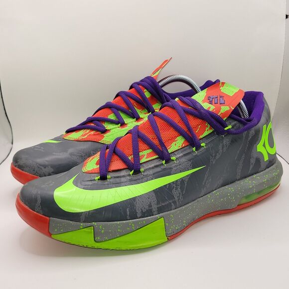 Nike KD Energy Mens Size Very Good Condition Gray Green